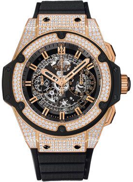 Hublot King Power Unico 701.OX.0180.RX.1704 Skeleton Dial, 18k