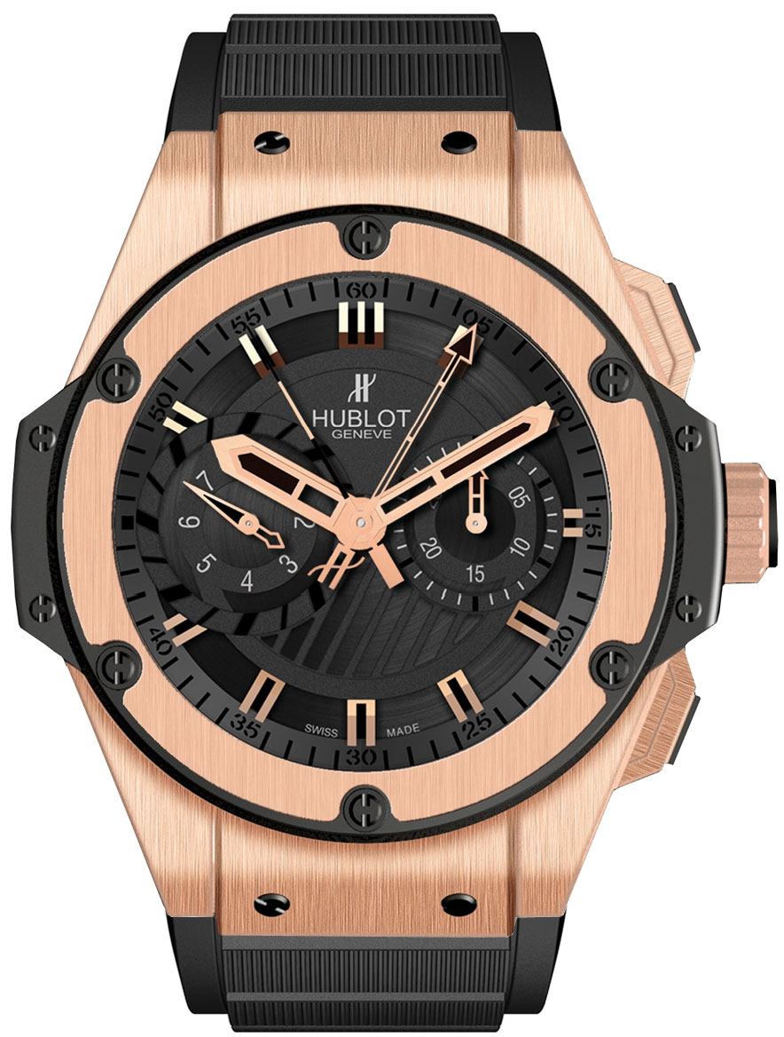 Hublot Big Bang 715.PX Black Dial, 18k Rose Gold, 48.0 mm, King Power