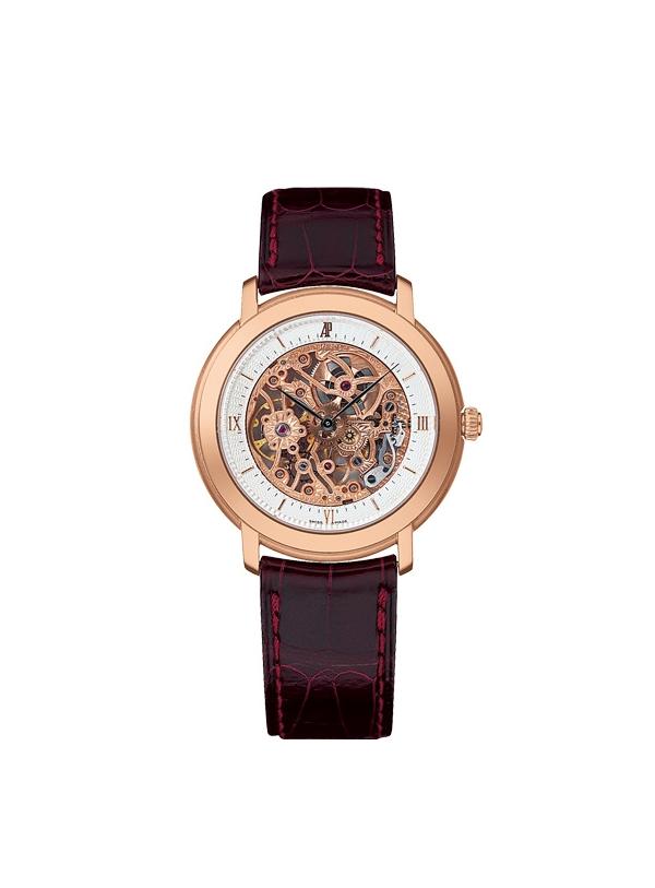 Audemars Piguet Jules Audemars 15058 Silver Dial, Pink Gold