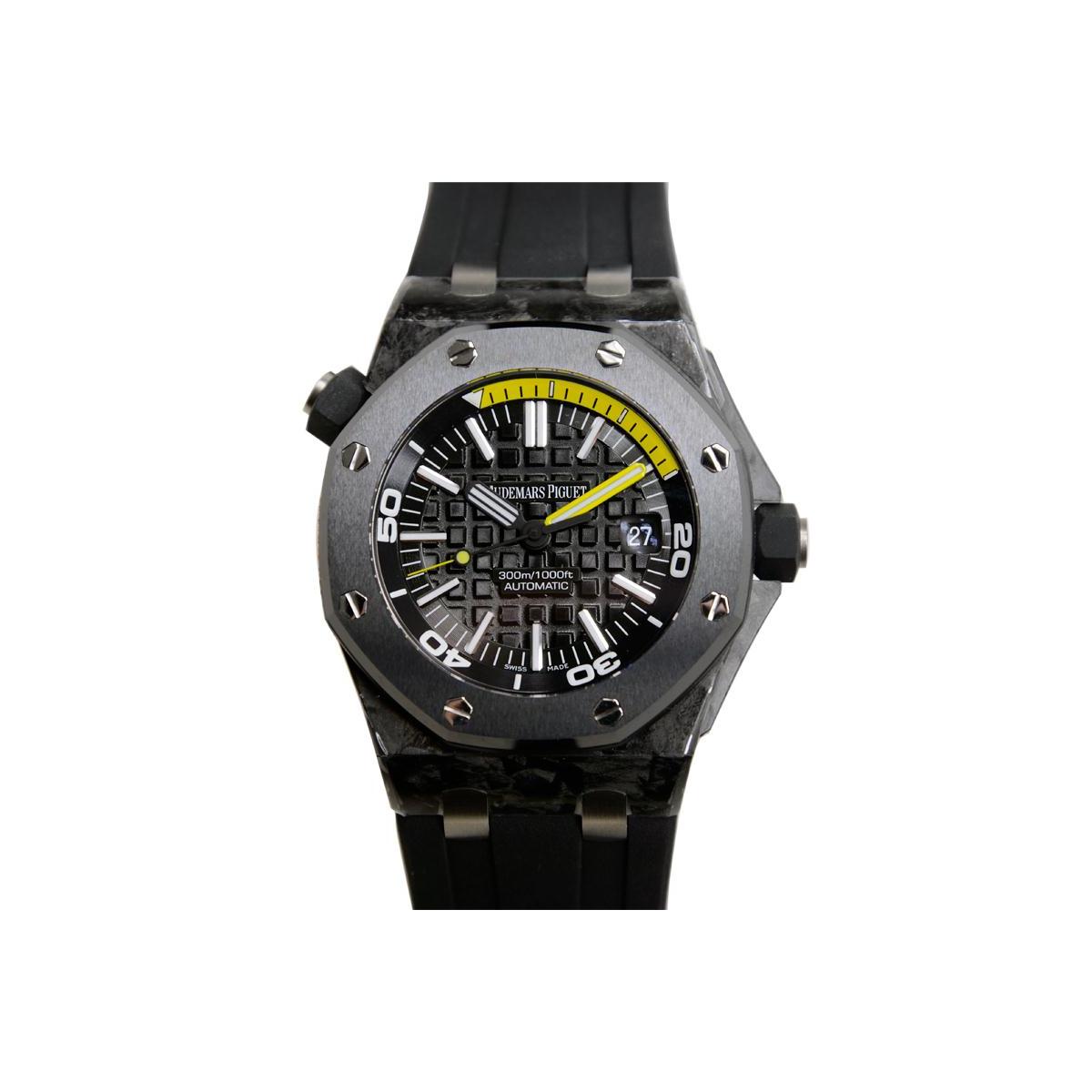 Audemars Piguet Royal Oak Offshore 15706 Black Dial, Forged Carbon