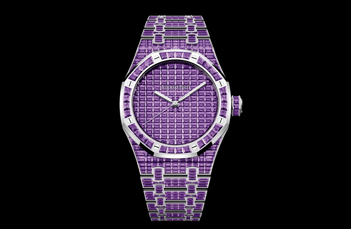 Audemars Piguet Royal Oak 15514 Grande Tapisserie Dial, White Gold