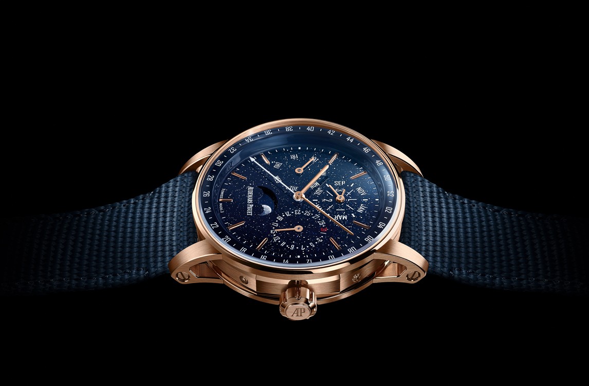 Audemars Piguet CODE 11.59 26394 Blue Dial, 18 Carat Pink Gold