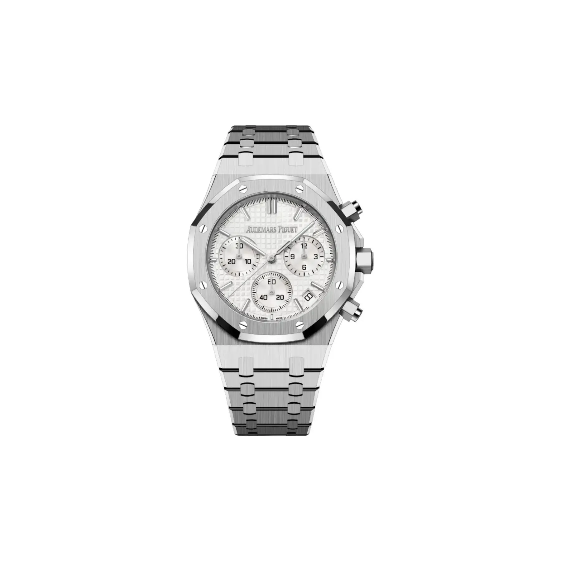 Audemars Piguet Royal Oak 26240 Silver-Toned Dial, Stainless