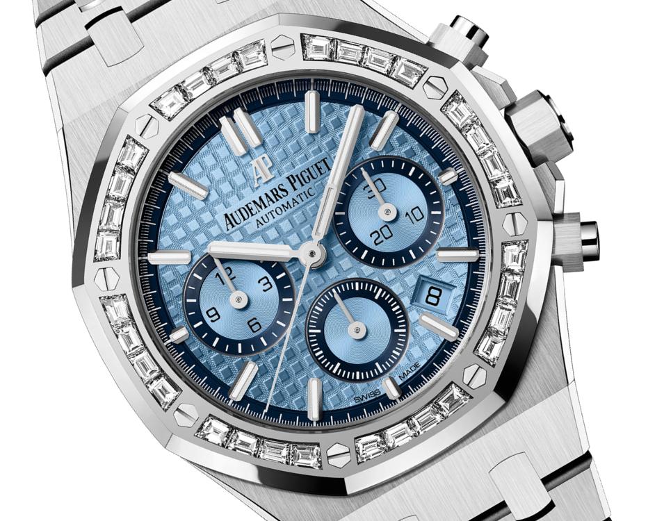 Audemars Piguet Royal Oak 26318 Grande Tapisserie Dial, 18 Carat