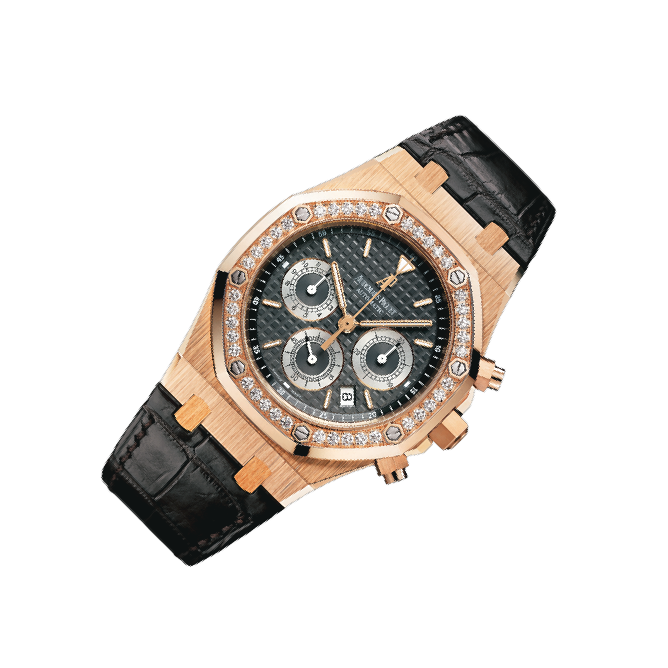 Audemars Piguet Royal Oak 26557 Grande Tapisserie Dial, Pink Gold