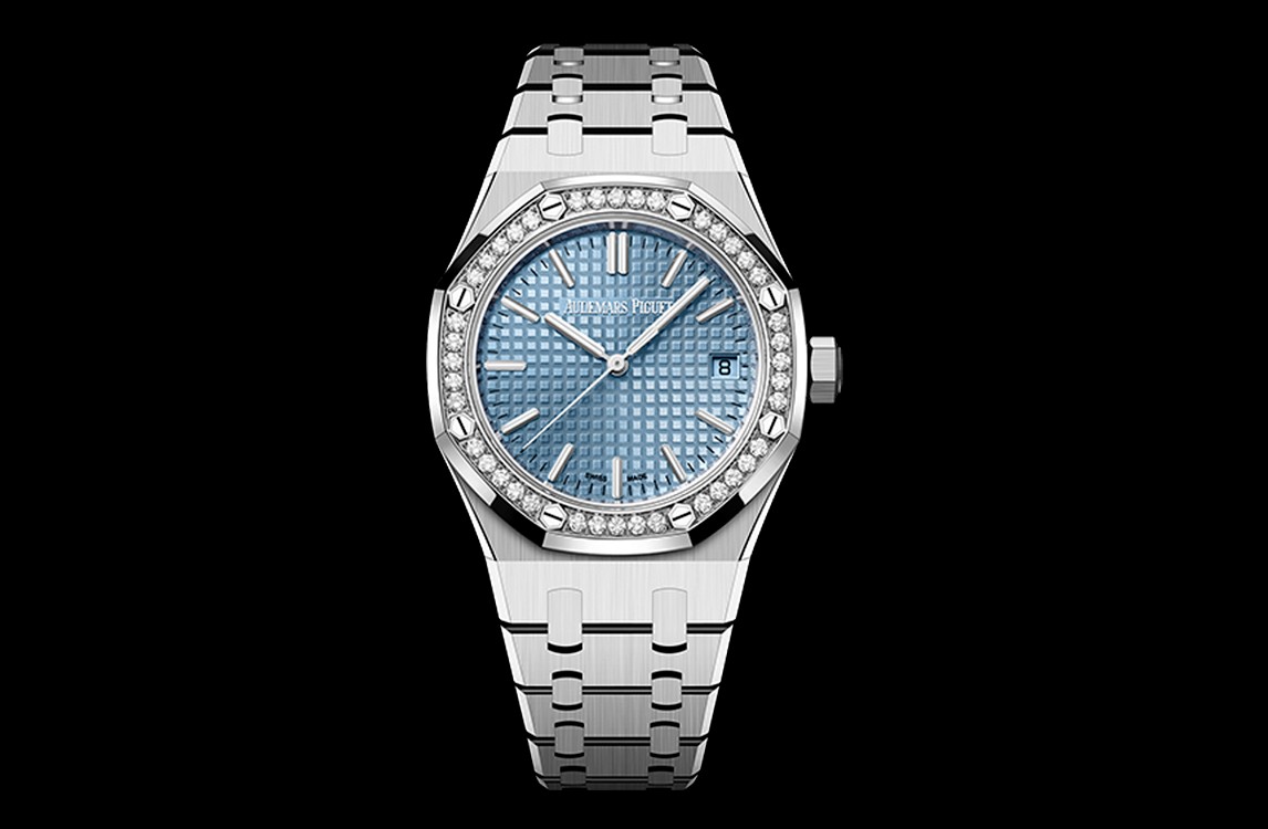 Audemars Piguet Royal Oak Selfwinding Steel Diamond Blue