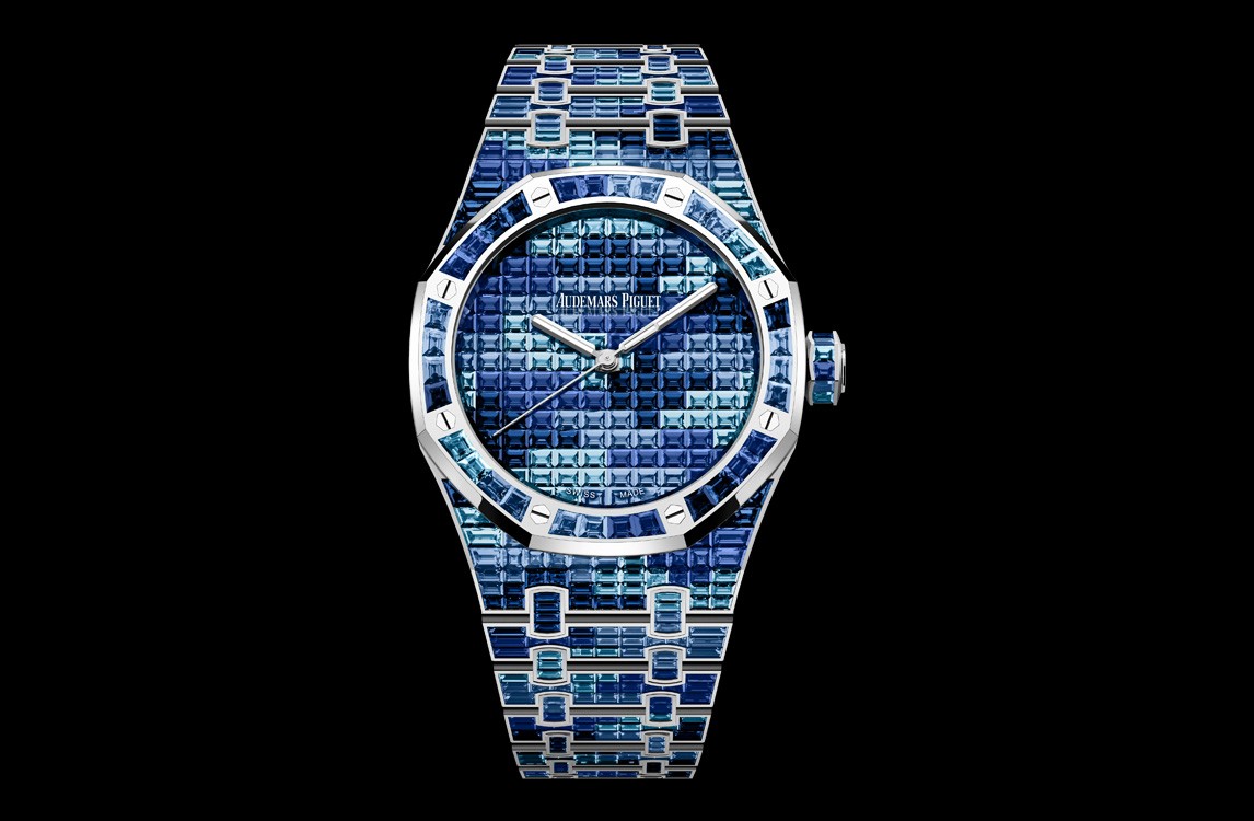 Audemars Piguet Royal Oak 15514 Grande Tapisserie Dial, White Gold
