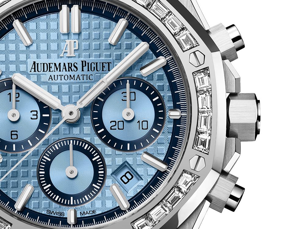 Audemars Piguet Royal Oak 26318 Grande Tapisserie Dial, 18 Carat