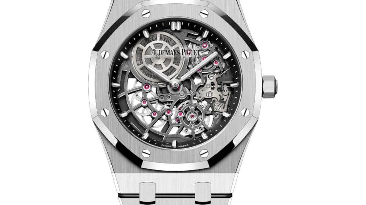 Audemars Piguet Royal Oak 16204 Dark Grey Dial, 18 Carat