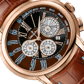Audemars Piguet Millenary 26145 Black Dial, Pink Gold, 47.0 mm