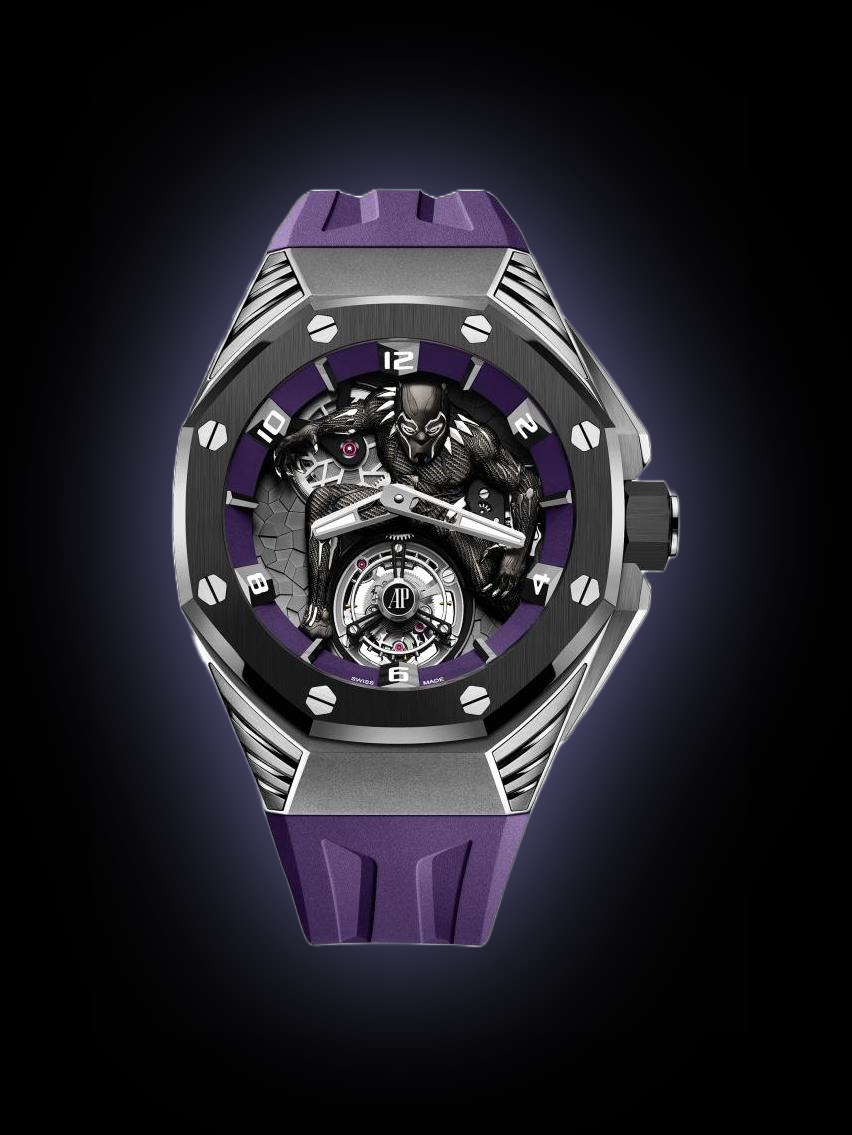Audemars Piguet Royal Oak Concept 26620 Purple Dial, Sandblasted