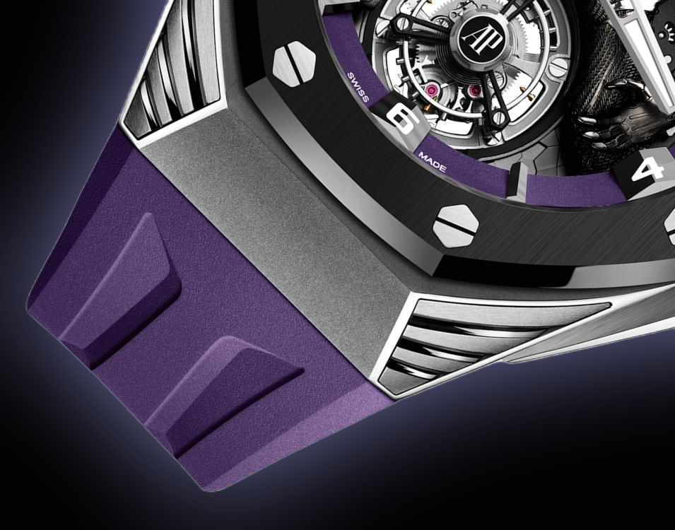 Audemars Piguet Royal Oak Concept 26620 Purple Dial, Sandblasted