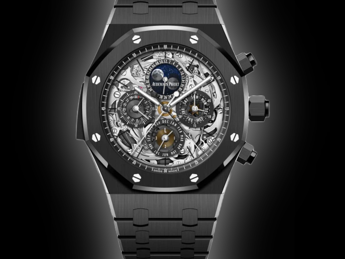 Audemars Piguet Royal Oak 26605 Black Dial, 44.0 mm, Manual