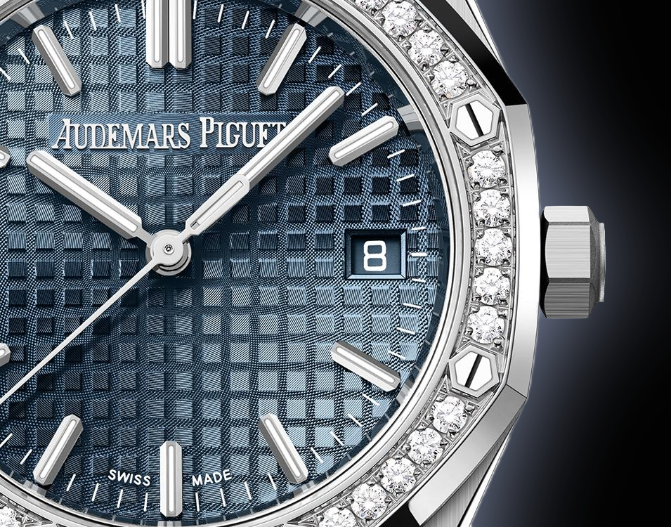 Audemars Piguet Royal Oak 77451 Bleu Nuit, Nuage 50 Dial