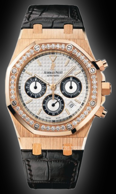 アポロ Audemars Piguet Royal Oak 26557 Silver Grande Tapisserie Dial