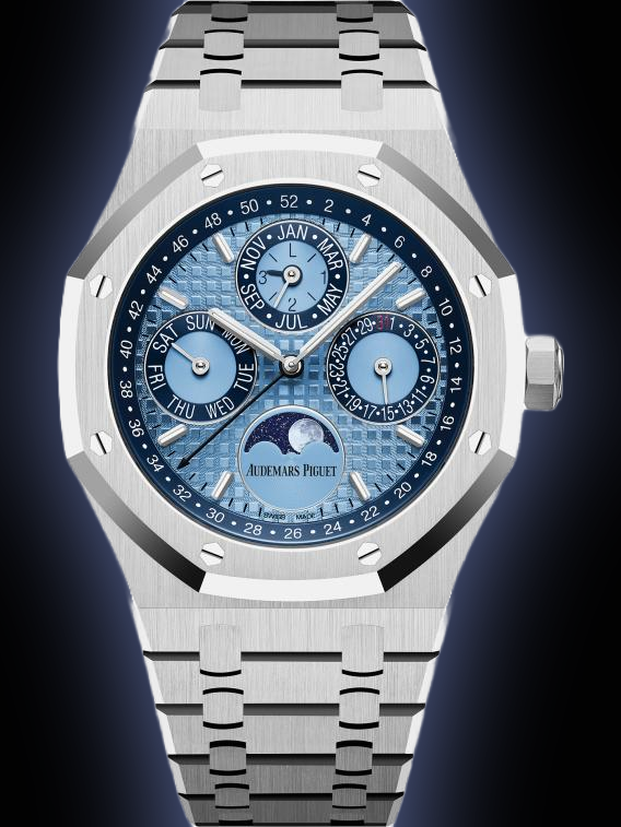 Audemars Piguet Royal Oak 26574 Blue Dial, Platinum, mm