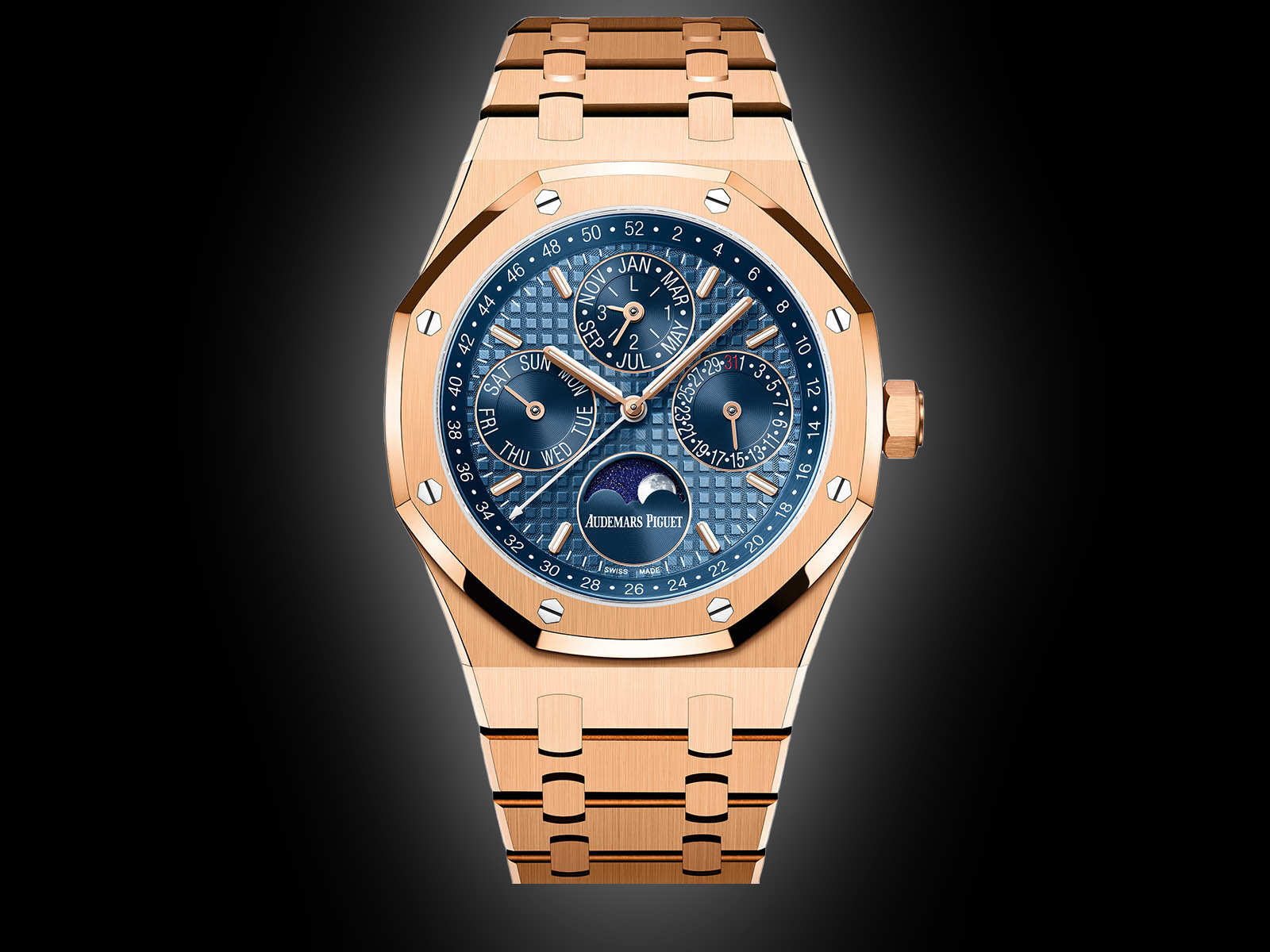 RT-78451 Audemars Piguet Royal Oak 26574 Blue Dial, Stainless Steel