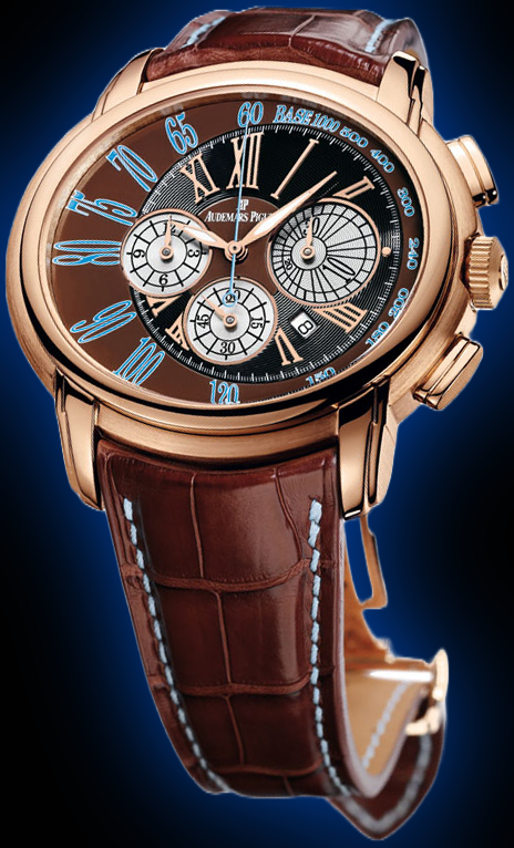 Audemars Piguet Millenary 26145 Black Dial, Pink Gold, 47.0 mm