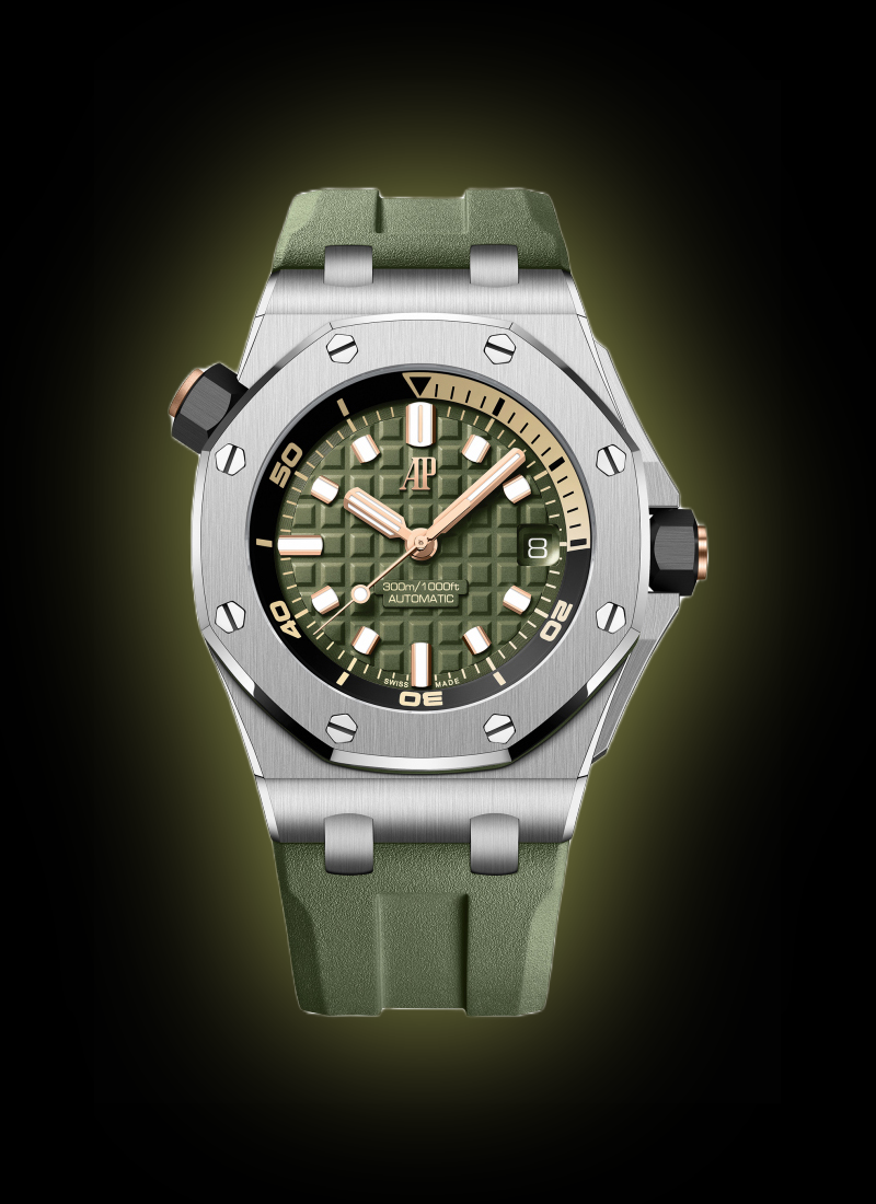 Audemars Piguet Royal Oak Offshore 15720 Khaki Green Dial