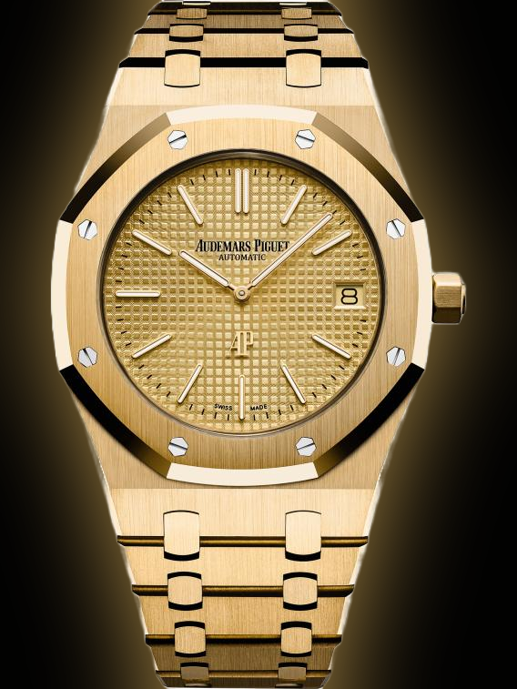Audemars Piguet Royal Oak 15202 Yellow Gold Toned Dial, 39.0 mm