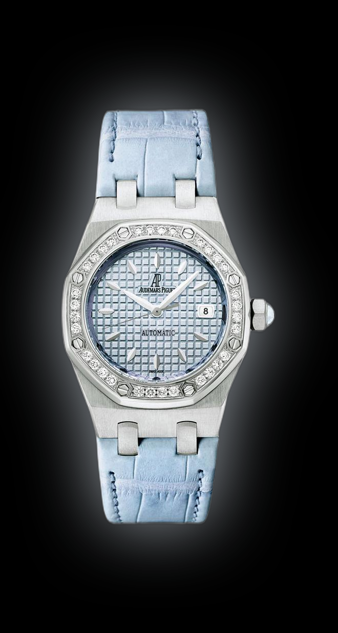 Women\'s Light Blue Automatic Diamond Luxury Mechanical Stainless Wrist Watch Luxury Watch Womens Watch Clean Factory 69173 Diary... From  main image 3
