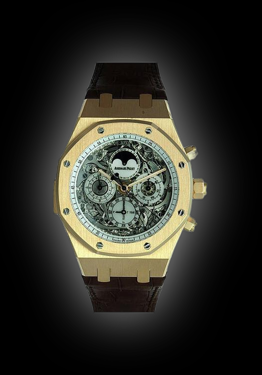 時計 Audemars Piguet Audemars Piguet Royal Oak 26065 Openwork Dial, 18 kt Rose Gold