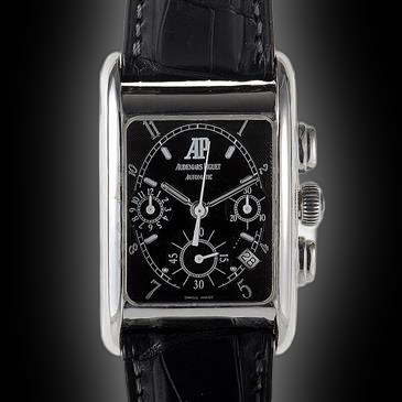 Audemars Piguet Edward Piguet 25925 Black Dial, 18kt White Gold