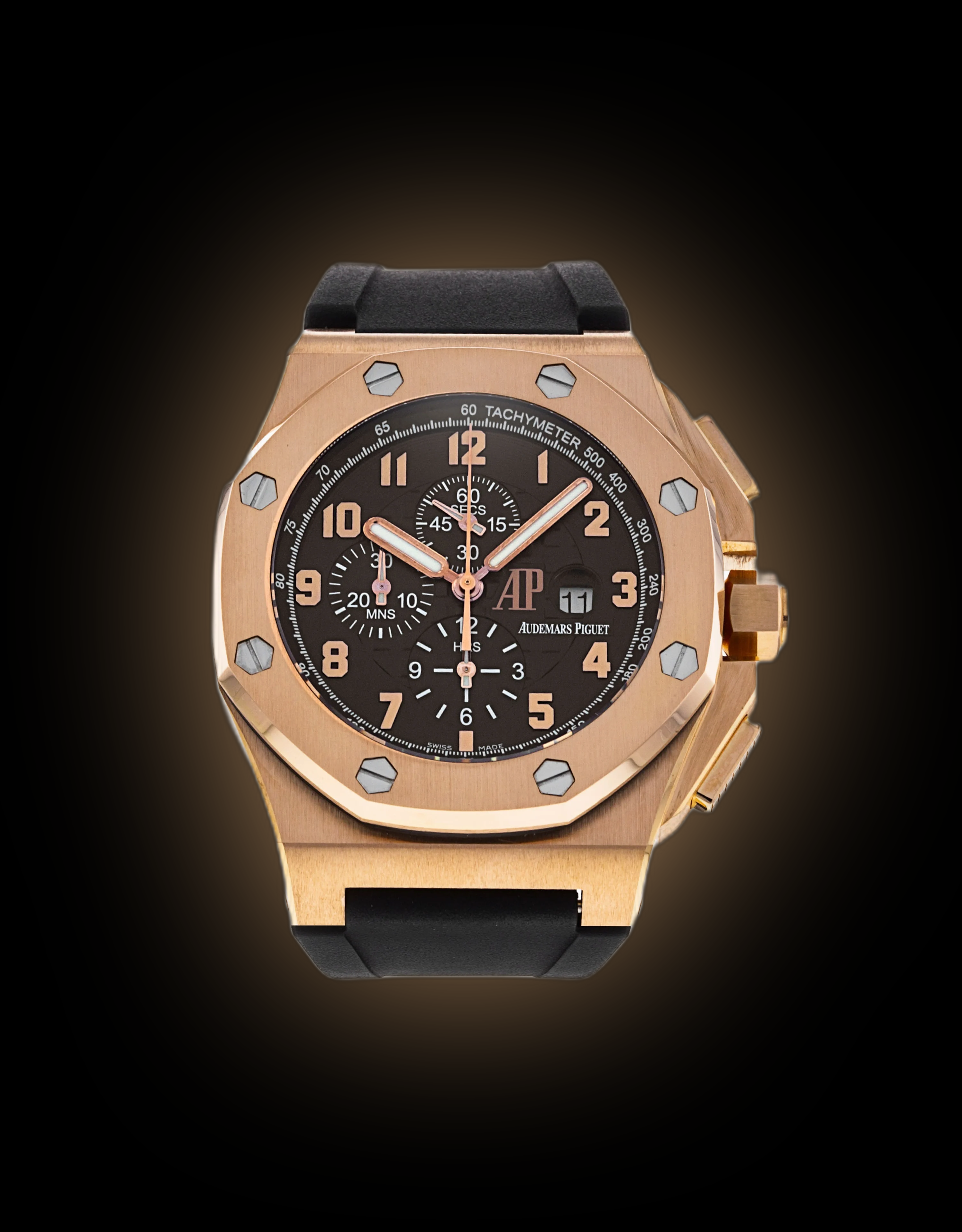 Audemars Piguet Royal Oak Offshore 26158 Brown Dial, Pink Gold