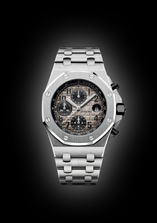 Audemars Piguet Royal Oak Offshore 26470 Grey Dial, Platinum, 42.0