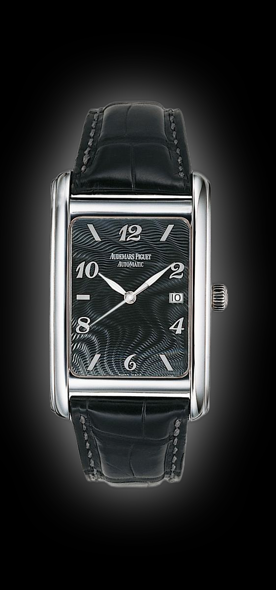 Audemars Piguet Edward Piguet 15121 Black Dial, 18kt White Gold