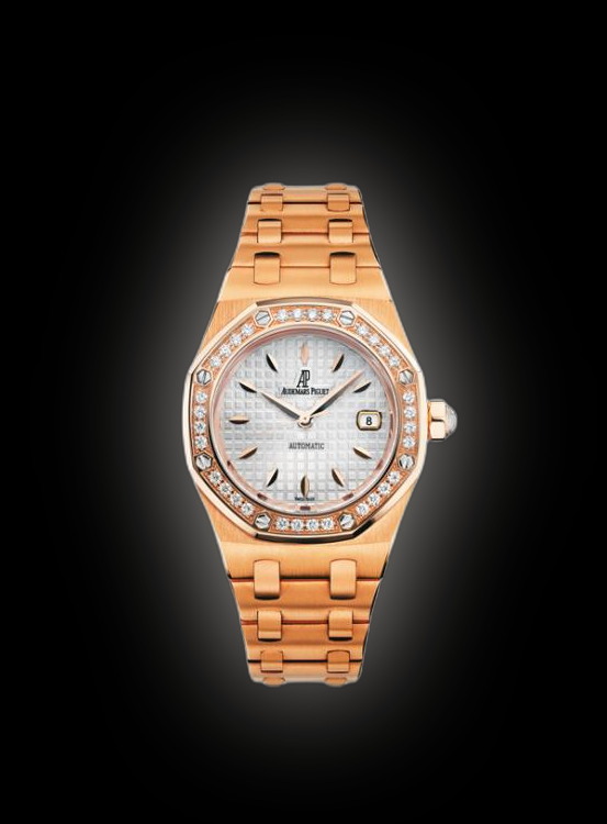 ロイヤルオークタイプ Audemars Piguet Royal Oak 77321 Silver Dial, 18 Kt Yellow Gold