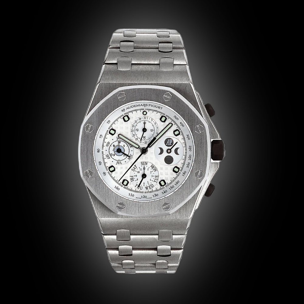 Audemars Piguet Royal Oak Offshore 25854 White Tapisserie Dial