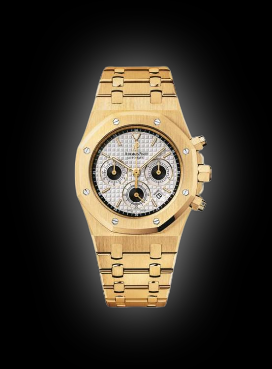 Audemars Piguet Royal Oak 25960 Silver Dial, 18kt Yellow Gold