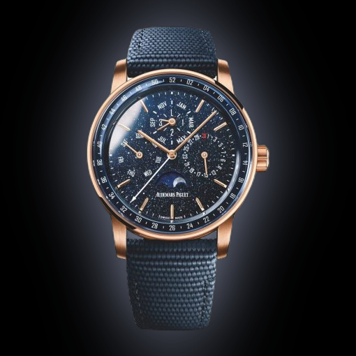 Audemars Piguet CODE 11.59 26394 Blue Dial, 18 Carat Pink Gold