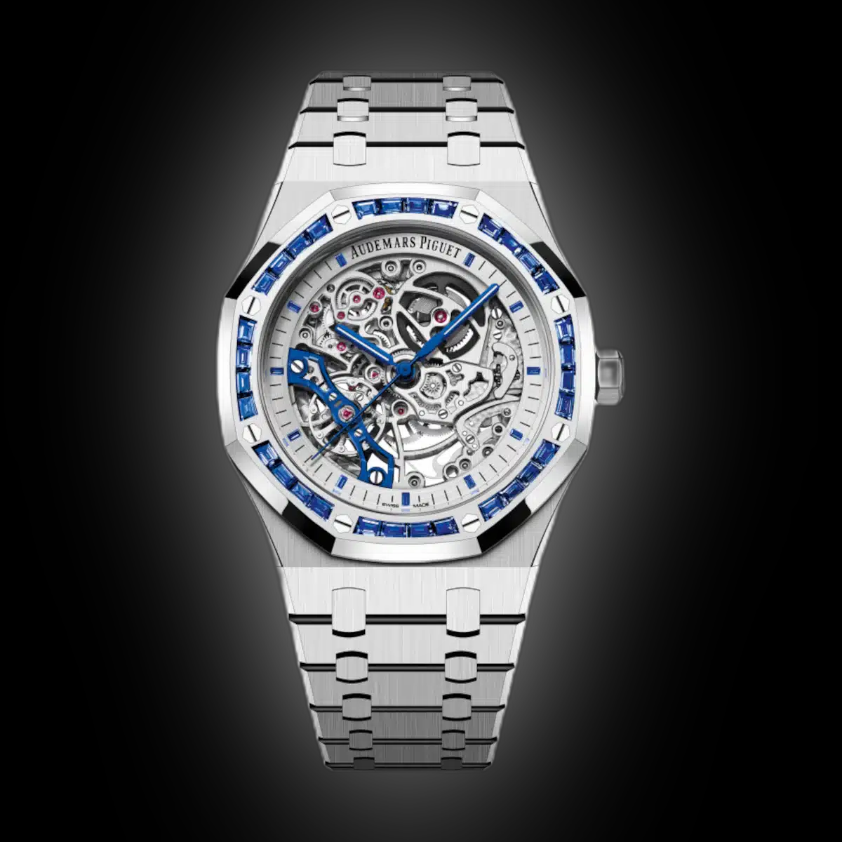 Audemars Piguet Royal Oak 15412 Skeleton Dial, 18 Carat