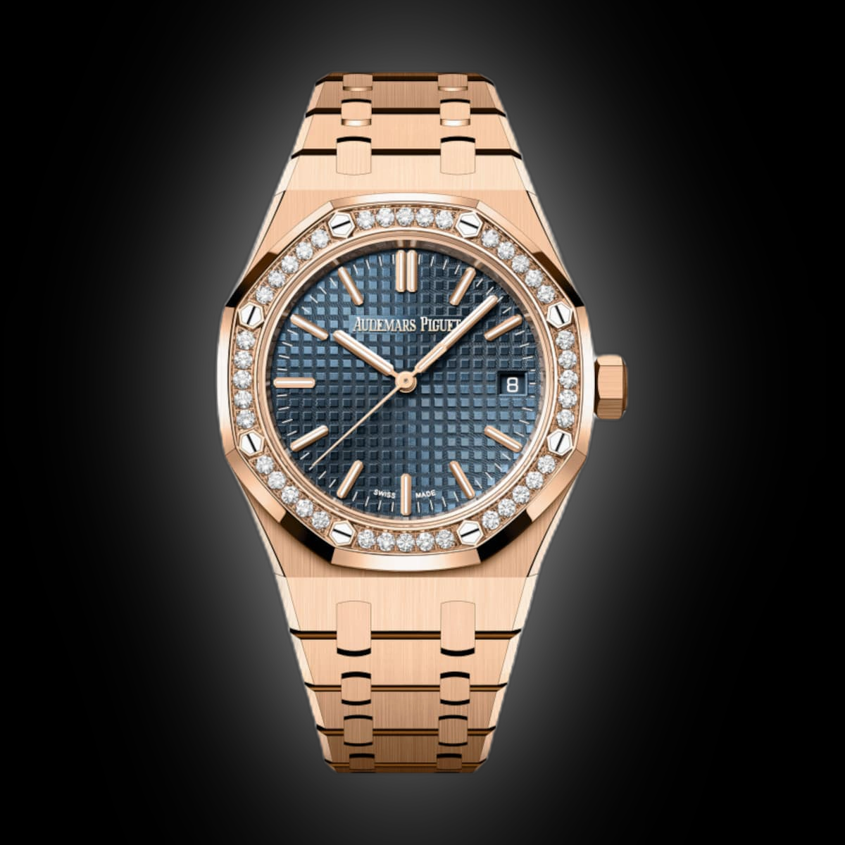 Elle Timepiece with Light Blue Band and Gold Bezel Elle Watch - Etsy main image 3