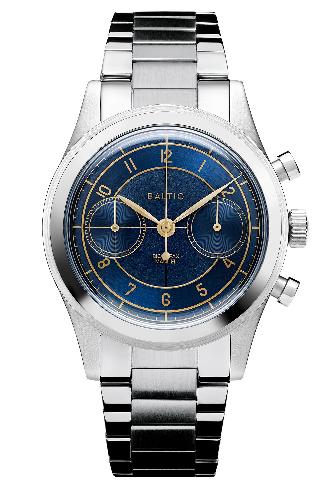 BALTIC BICOMPAX 002 ☆手巻きクロノグラフ☆ Bicompax 002 - Baltic Watches