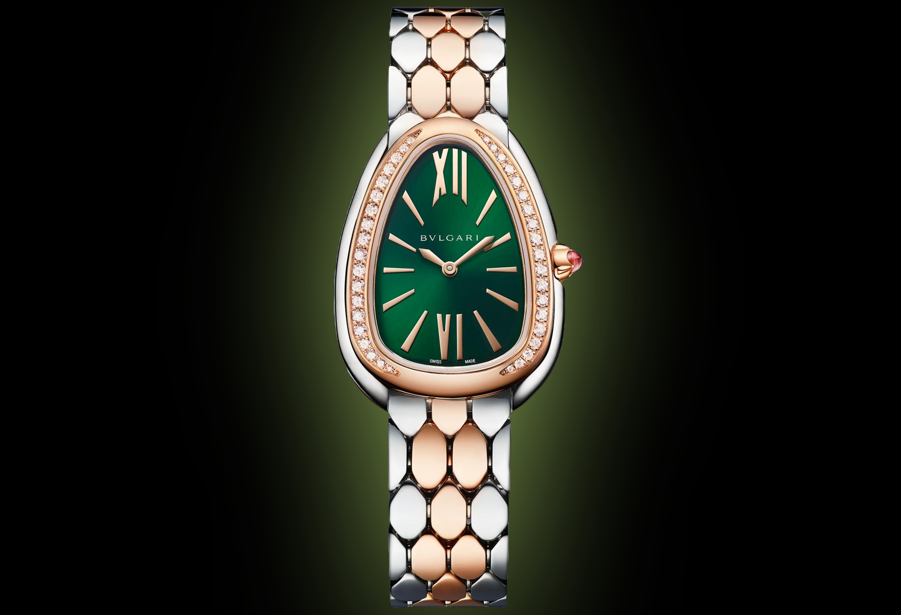 Bulgari Serpenti Seduttori Rose Gold, 33.0 mm, 30.0 m