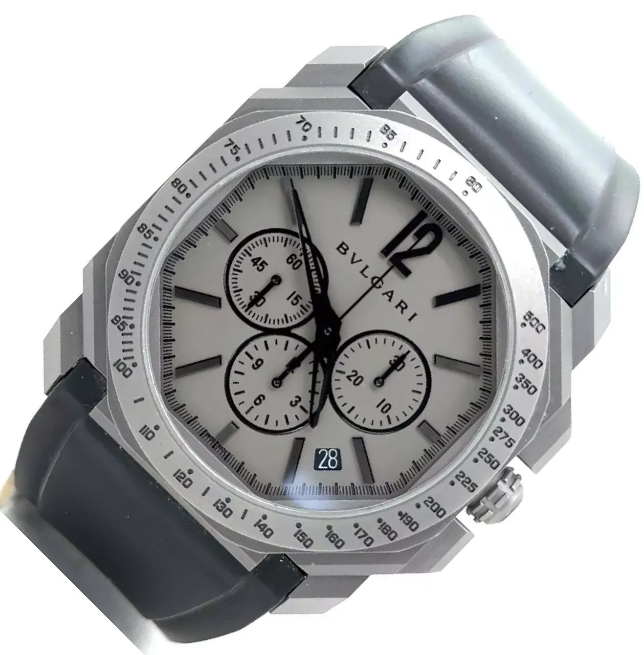 Bulgari Octo Velocissimo Grey Dial, Titanium, 41.0 mm, Self Winding