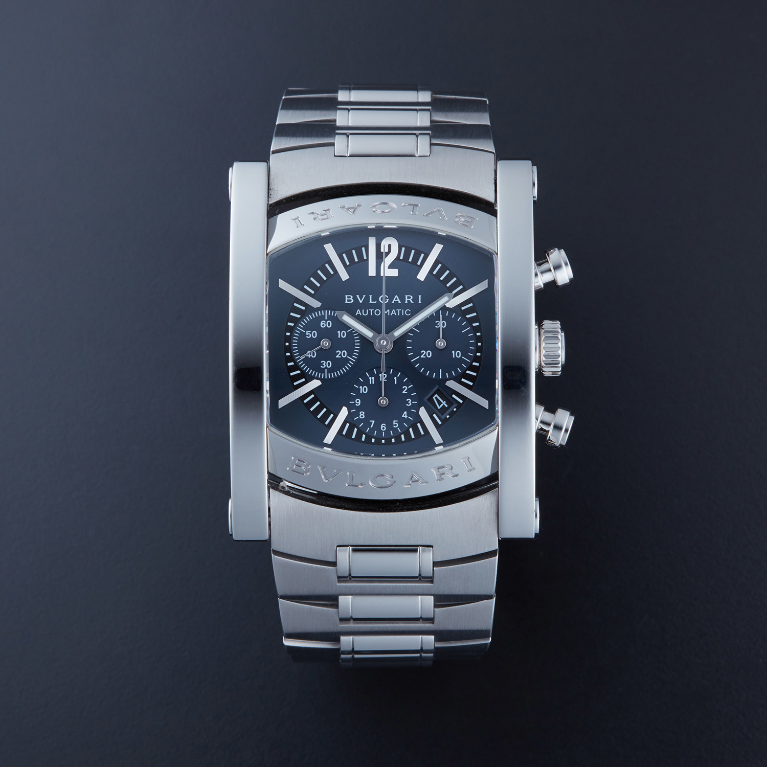 Bulgari Assioma Gold-Tone Dial, 18kt Yellow Gold, 30.0 mm, Men's Watch