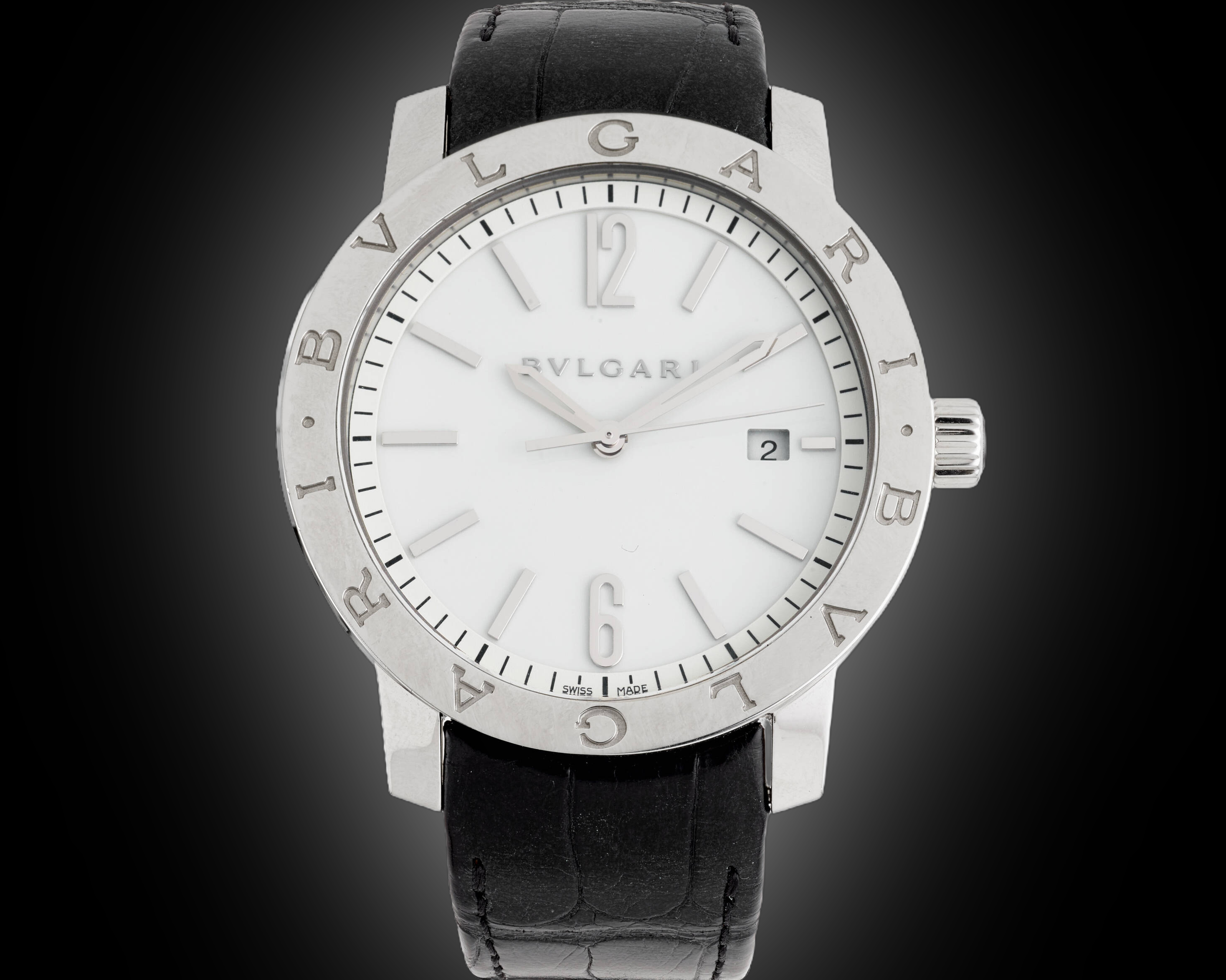 Bulgari Bulgari Solotempo White Dial, Stainless Steel, 41.5 mm, 4.0 hz