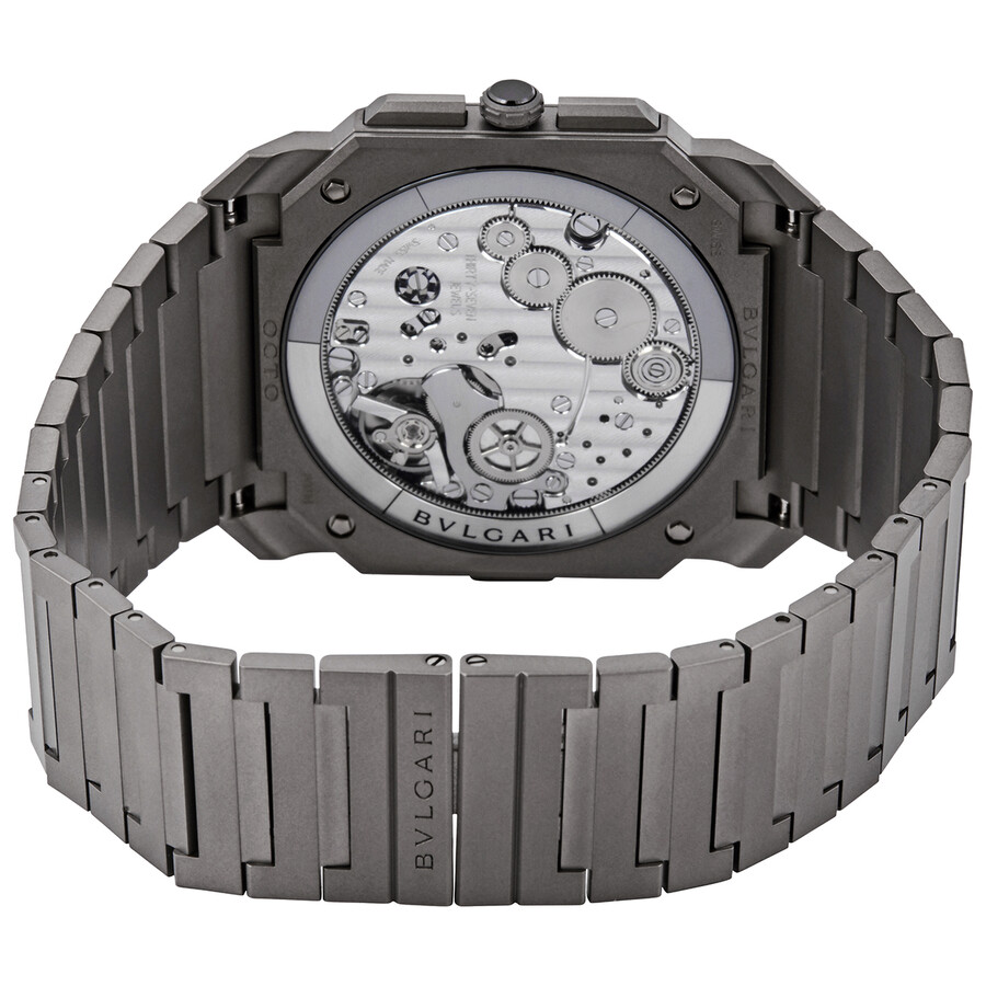 Bulgari Octo Finissimo Grey Dial, Titanium, mm, Self Winding