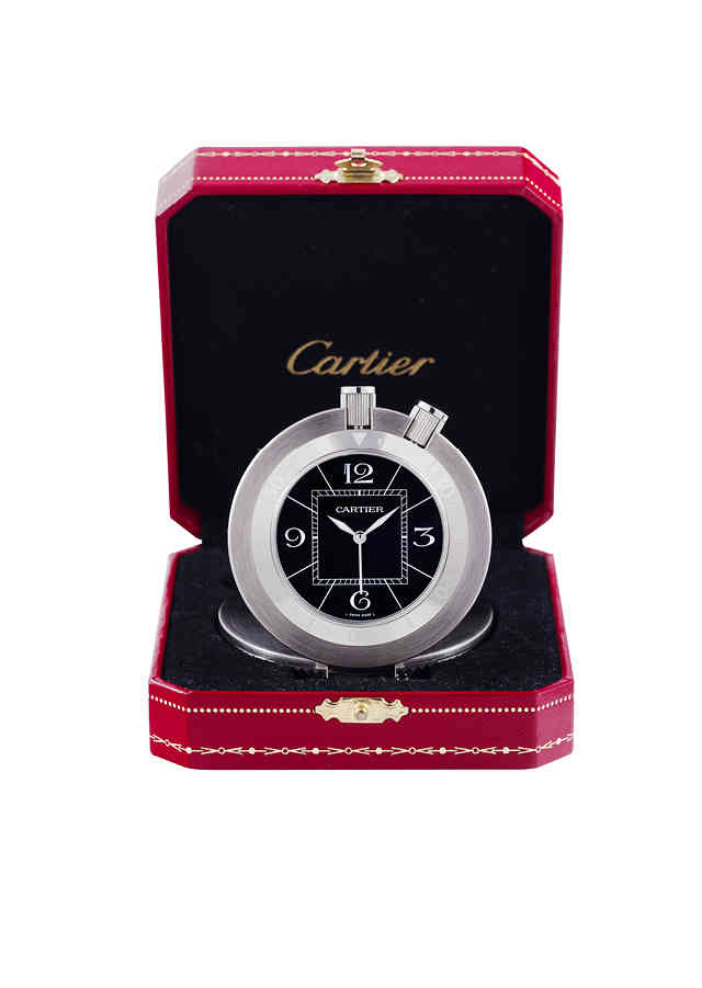 Cartier Pasha de Cartier W010 Black Dial, Stainless Steel, 66.0 mm