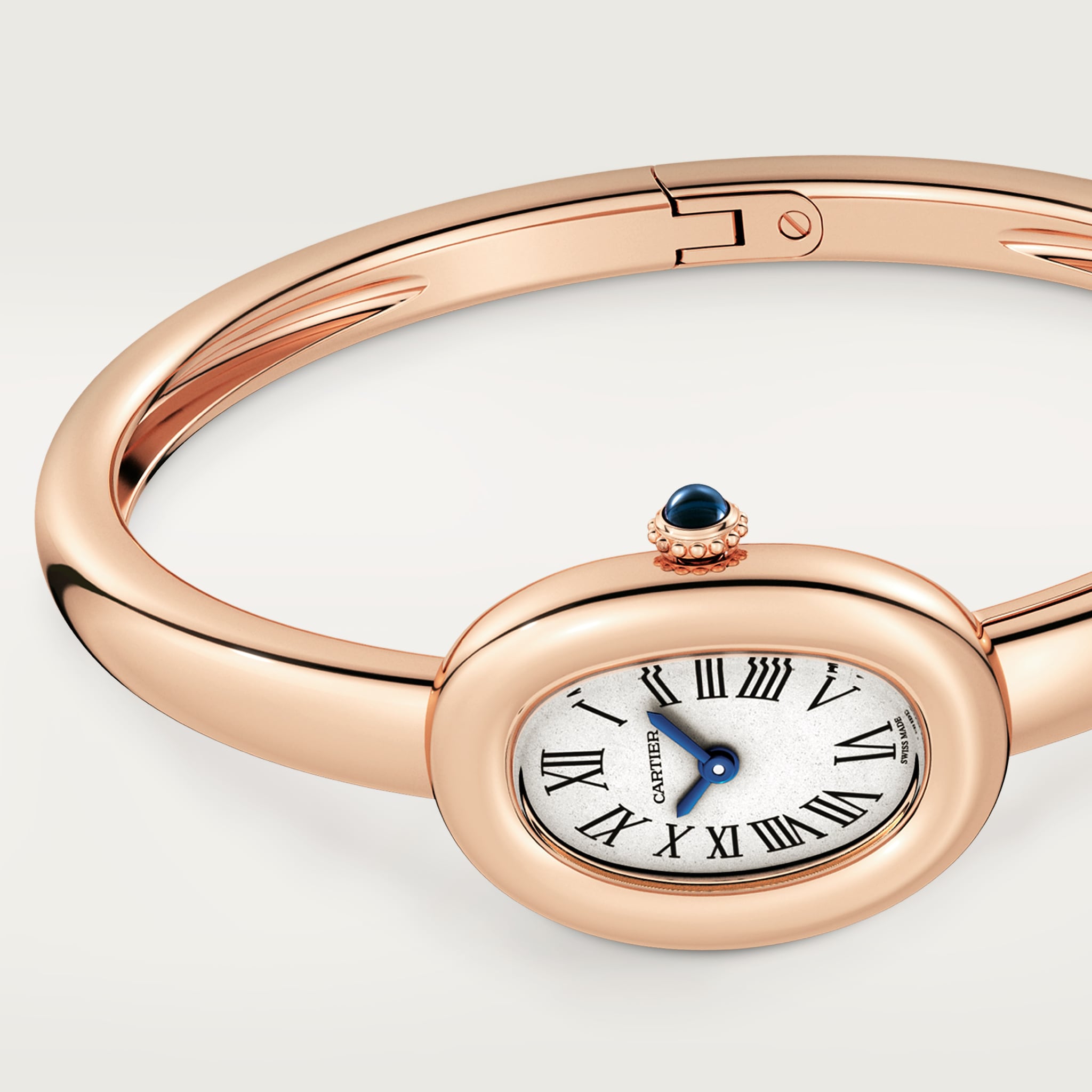 Cartier Baignoire WGBA Rose Gold, Analog, Quartz, Size 15