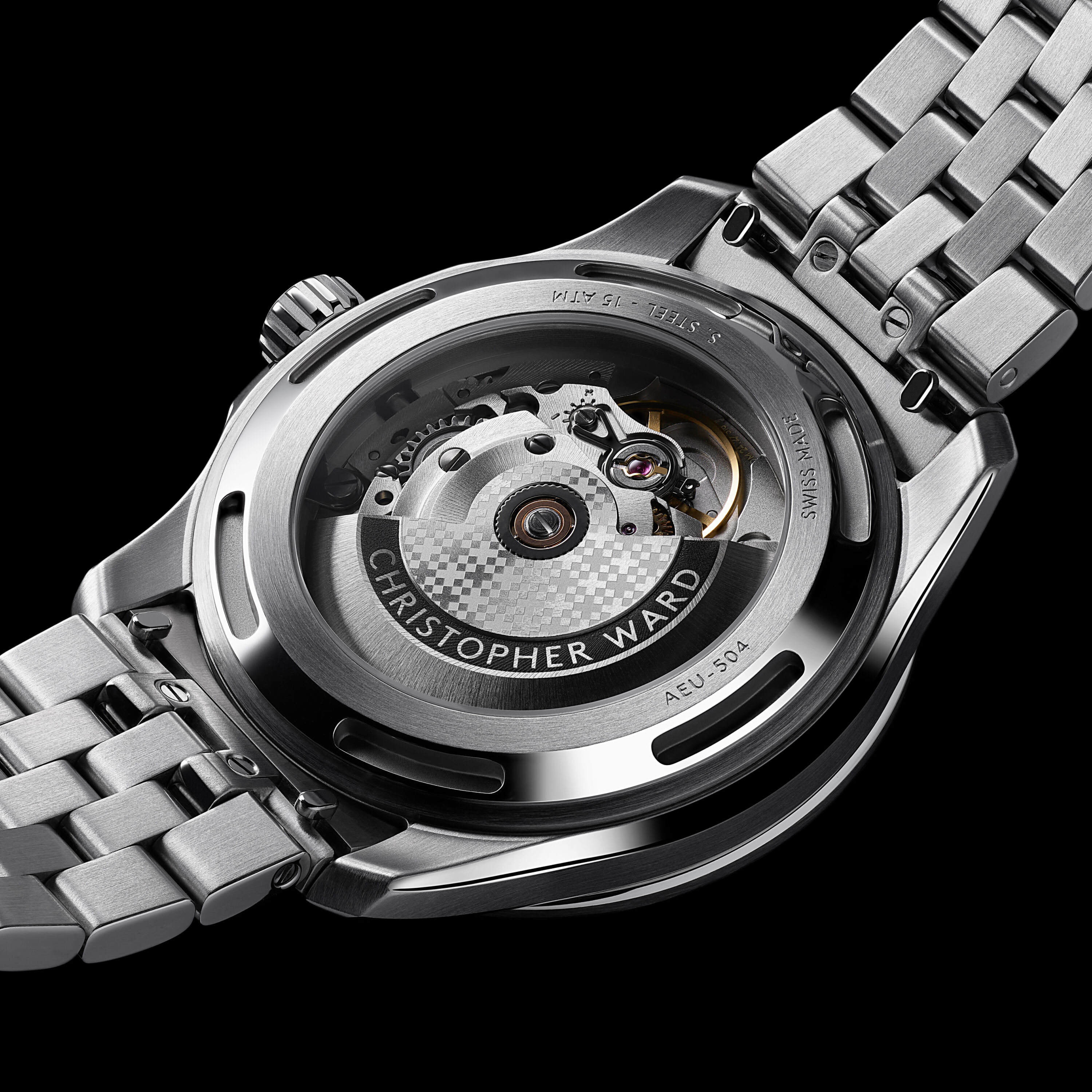 Christopher Ward Sealander C63 Dragonfly Dial, Stainless Steel