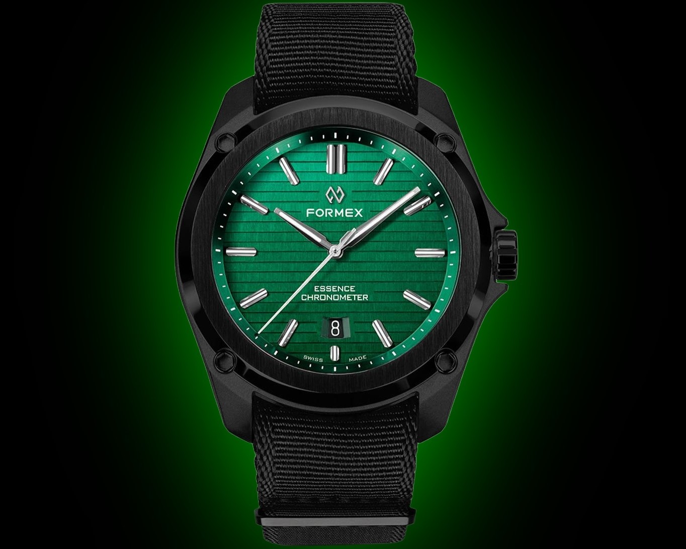 Formex Essence Leggera 0330 Mamba Green Dial, Proprietary Carbon