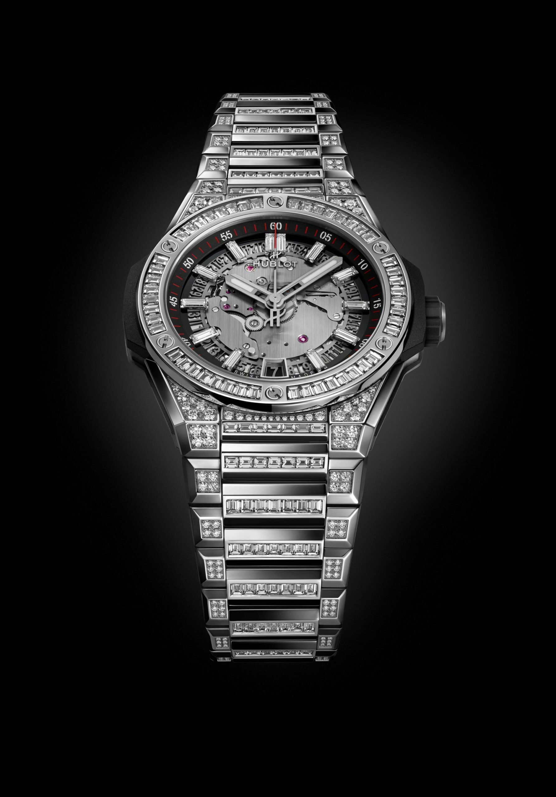 Hublot Big Bang 40 456.NX Polished Titanium, 40.0 mm, Integrated