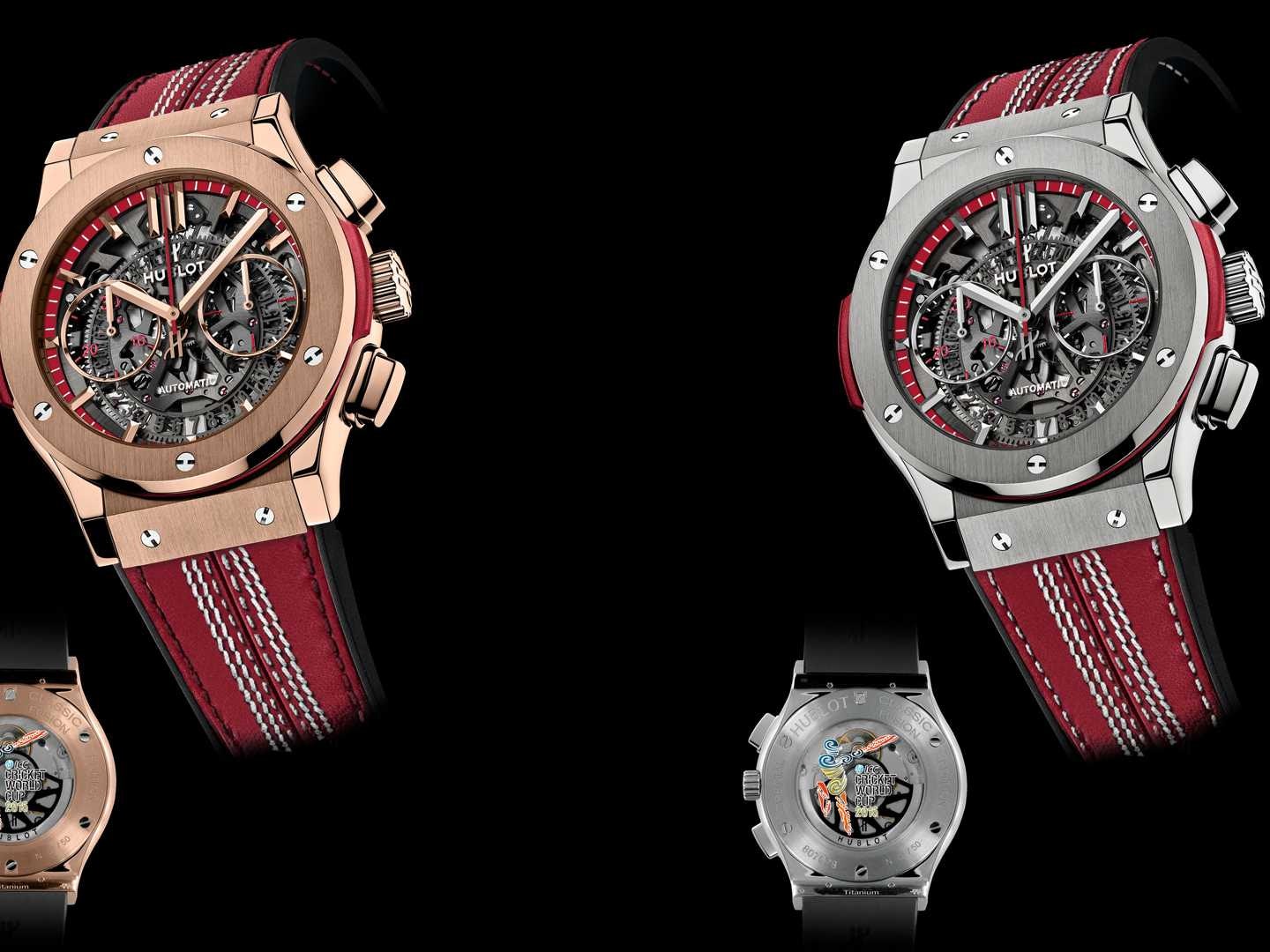 Hublot Classic Fusion Aerofusion Skeleton Dial, Titanium - Technical View