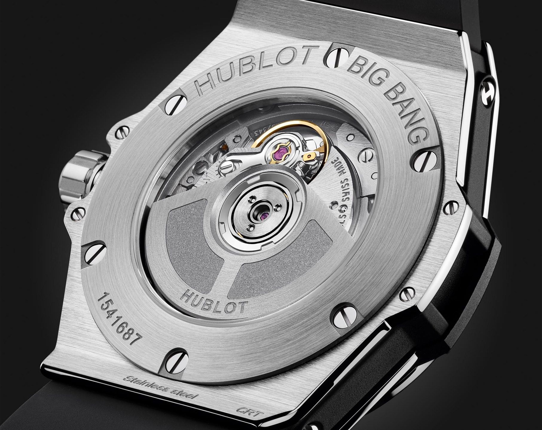 Hublot Big Bang One Click 485.SX Black Dial, Stainless Steel, Self