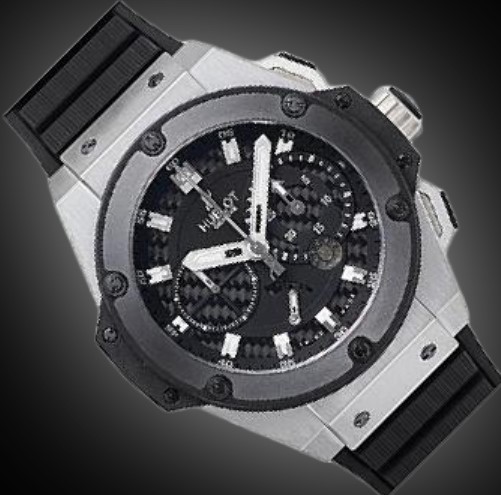 Hublot King Power 709-ZM-1770-RX Carbon Fiber Dial, Zirconium
